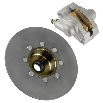 Pinza de freno trasera con rotor de disco para Polaris Sportsman 335 1999 2000 con pastillas Foto 1 de 4