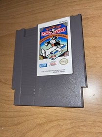 Monopoly (Nintendo Entertainment System, NES, 1991) Authentic Tested Working