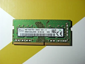 MODULO RAM MEMORIA HYNIX DDR4 8GB 1Rx8  PC4  2666V-SA1-11 1925 SPED.GRATIS - Foto 1 di 1