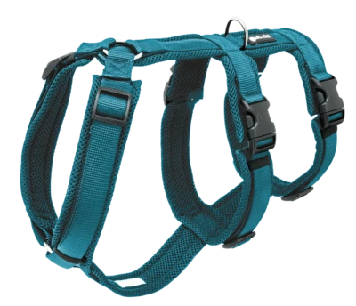 Petlando Sicherheitsgeschirr - petrol - für ängstliche und unsichere Hunde