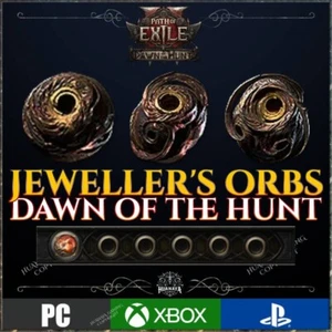 PATH OF EXILE 2 💎JEWELLER'S ORBS 💎 LESSER GREATER PERFECT 💎 THIRD EDICT - Afbeelding 1 van 5