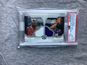 2003-04 Upper Deck Finite Elements Warmups Kobe/Jordan PSA 8 MN-MT HALL OF FAME - Bild 1 von 6