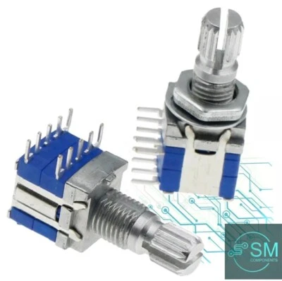 5PCS RS1010 Band Switch Rotary Switch Gear Change 2 Pole 3 Position Selector - image 1 of 4
