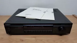 Sony ST-SA5ES Black High-End AM/FM Stereo R.D.S. Tuner *Great Condition* - Foto 1 di 24