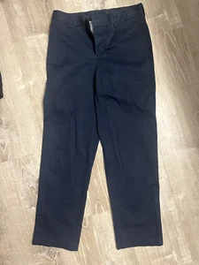 Lands' End Boys Active Chino Pants - Navy - Size 11/12 - Picture 1 of 1