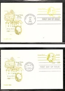 US SC # UY37UX108 George Wythe FDC. Artmaster Cachet - Picture 1 of 1