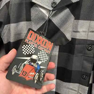 DIXXON Flannel - "The Finish Line" Mens Large (L) Sold Out BNIB Unopened Tribute - Picture 1 of 4