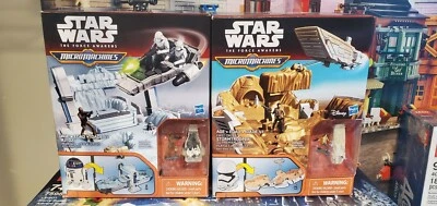 Star Wars El Despertar de la Fuerza Micro Máquinas R2-D2, Stormtrooper Juego Nuevo en Caja Foto 1 de 2