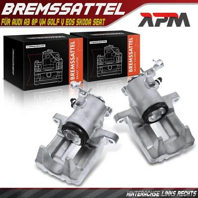 2x Bremssattel Hinten Ø38mm für VW Golf 5 6 Plus Jetta Beetle Audi A3 8P Octavia - Bild 1 von 4