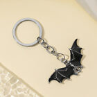 Black Alloy Bat Keychain Halloween Bat Pendant Horror Bat Car Bag Pendant