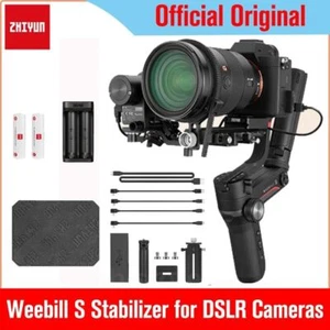 Zhiyun WEEBILL S 3-Axis Camera Handheld Gimbal Stabilizer + 2-Pack 18650 Battery - Picture 1 of 11