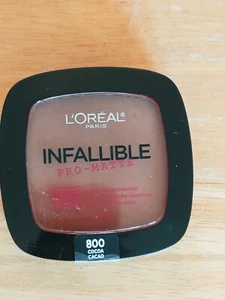 L’OREAL PARIS Infallible Pro-Matte 16HR Powder 800 Cocoa 0.31oz ea - Picture 1 of 3