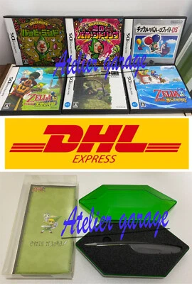 DS Tingle's Balloon Trip+Happy Land+Balloon Fight+NinoKuni+2 Zelda+LTD Pen Japan - Image 1 of 4