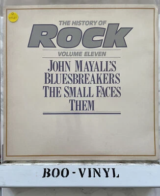 THE HISTORY OF ROCK VOL 11 SMALL FACES THEM MAYALL VINYL RECORD EX / EX CON - Image 1 of 4