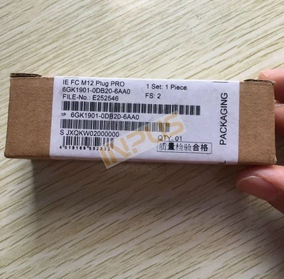 Siemens 6GK1901-0DB20-6AA0 Simatic Net IE FC M12 Plug Pro Connecting Plug - NEW - Image 1 of 3