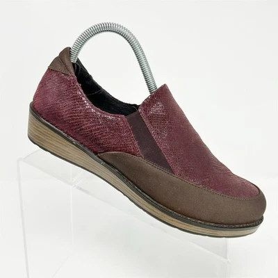 Mocasines sin cordones Naot para mujer púrpura rojo baya talla 39 (US 8) informales cómodos Foto 1 de 4