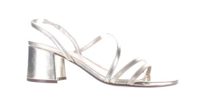 Unisa Womens Marie Gold Slingbacks Size 10 (7819547) - Image 1 of 4