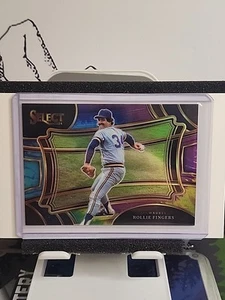 2024 Panini Select  Rollie Fingers  Diamond Level Tie Dye Prizm/ 25 Brewers #11 - Picture 1 of 2