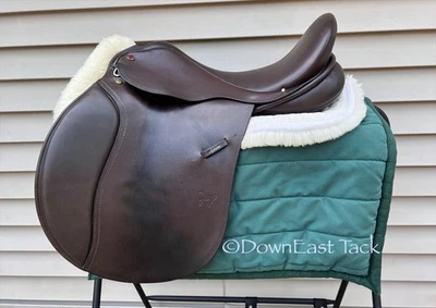 17" ARABIAN SADDLE COMPANY 'Sylvan' Deep Hunt saddle-GOT A WIDE RIDE!? XW Tree!! - Image 1 of 4