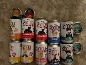 Funko Soda Chase Lot!! !! 10 Limonaden !! 5 Verfolgungsjagden!! All Might Chase Missing Pog - Bild 1 von 2