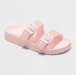 Sandalias Cat & Jack Target Niños Niñas Rosa 13 Plantillas Punta Abierta Informales Exterior - Imagen 1 de 5