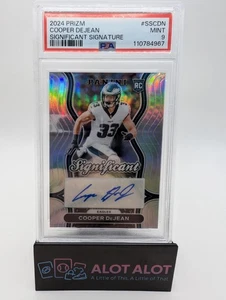 Panini Prizm 2024 - Significant Signatures Cooper DeJean #SS-CDN RC Eagles automático - Imagen 1 de 5