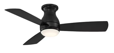 Fanimation Hugh 44" LED Indoor/Outdoor Ceiling Fan in Black - Image 1 of 2