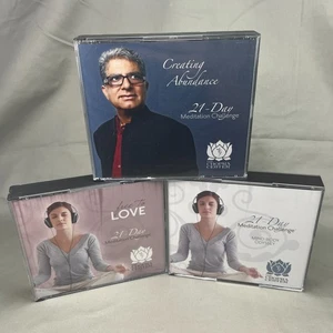 Deepak Chopra / The Chopra Center - 12 Disc Meditation & Abundance CD Lot - Imagen 1 de 11