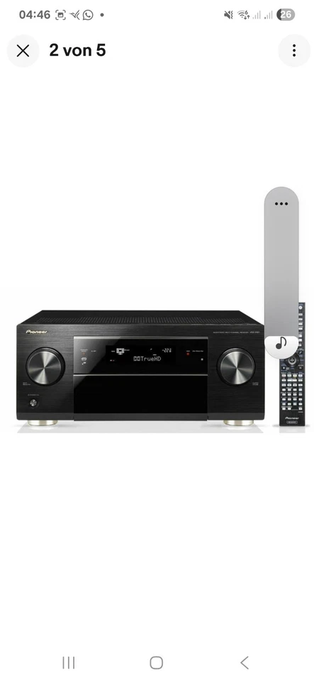 Pioneer VSX-2021 7.1 mult reicever. - Bild 1 von 4