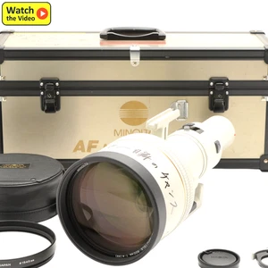 Minolta AF APO Tele 600mm f/4 HS - neuwertig - signiert von Shirahata Shiro - aus Japan - Bild 1 von 24