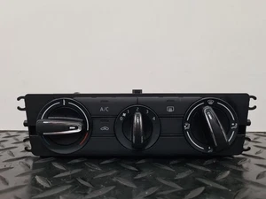 SKODA FABIA MK4 (PJ) 2022 INTERIOR HEATER CONTROL PANEL BLACK/CHROME 6VA820045 - Picture 1 of 10