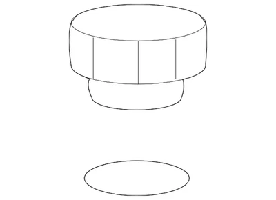Tapa de llenado de aceite de motor original GM 12589430 CANTIDAD 1 Foto 1 de 4