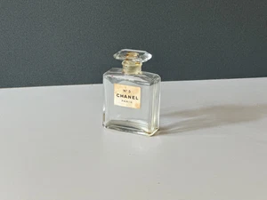 60er Jahre Vintage Chanel Parfum Leer Glas Flakon - Bild 1 von 2