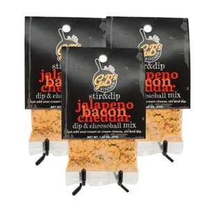 Jalapeno Bacon Cheddar Dip & Cheeseball Mix | 3er Pack | 1,65 oz | GB's Kitchen - Bild 1 von 5