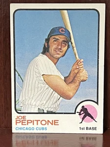 1973 Topps #580 Joe Pepitone BASEBALL Chicago Cubs - Picture 1 of 9