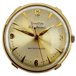 Vintage 1960 Bulova President 23 J Men's Mechanical Wristwatch USA 10k GF - Picture 1 of 3