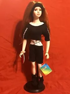 Ashley Belle Fine Bisque Genuine Porcelain Keepsake Doll - Picture 1 of 12