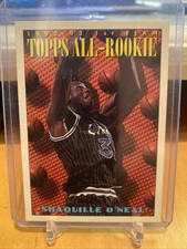 19932-1993 Topps All Rookie 1st Team Shaquille O'niel Card # 152