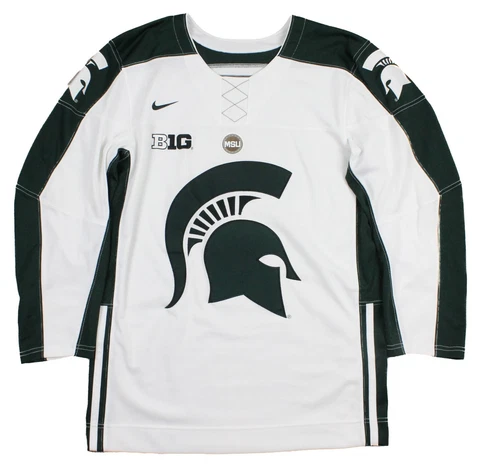 Michigan State Spartans Nike NCAA Hockey Jersey Size Medium Cover