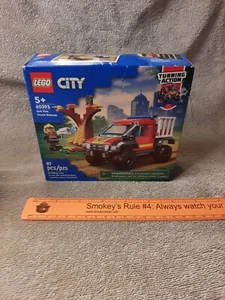 LEGO CITY: 4x4 Fire Truck Rescue (60393) Brand New Sealed In Box - Picture 1 of 5