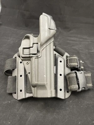 Blackhawk Serpa Beretta 92 96 Level 3 Tactical Holster Right Hand Polymer Black - Image 1 of 4