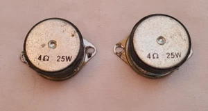 2 x LF SPEAKER 25W 4 OHMS 40MM - Compact high quality with screw holes -Hifi - Picture 1 of 5