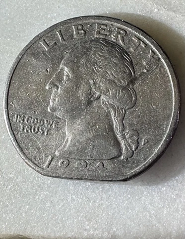 quarter dollar 1994 P . Print Errors All Over Cover