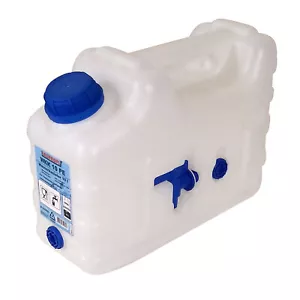 Wasserkanister PRO 10 Liter mit Hahn NEU Trinkwasser-Kanister Camping Wassertank - Bild 1 von 5