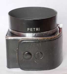 Petri 5.4cm clamp on metal lens hood including case. - Picture 1 of 7