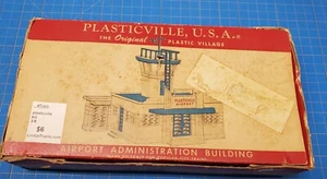 Plasticville Airport Administrative Building Boxed O Scale - Picture 1 of 6