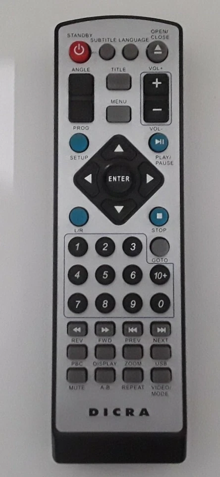 Telecomando DICRA originale DVX046USB nuovo mai utilizzato, perfett. funzionante - Immagine 1 di 4