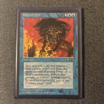 Mtg Force Of Will #2 - Image 1 of 3