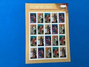 US Mint Sheet of Stamps Scott # 5978-81, Powwows, Native American, 20 forever - Picture 1 of 2