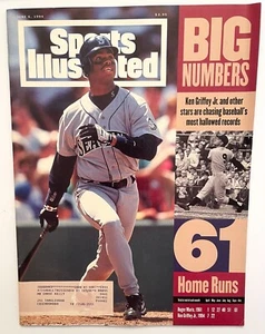 KEN GRIFFEY JR - Sports Illustrated June 6, 1994 - "61 Home Runs" - Picture 1 of 6